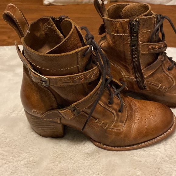 Bed Stu Lace up Heeled boots Size 8 EUC! - Picture 9 of 14